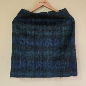 Talbots Wool Alpaca Mohair Fur Skirt (S)